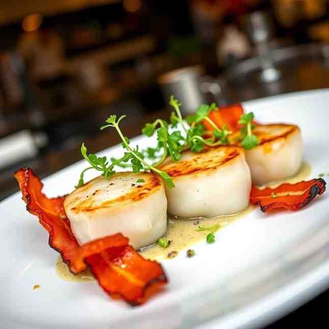 Scallops & Bacon Recipes - Perfect Seared Sea Scallops